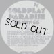 COLDPLAY / PARADISE - REMIXES (Coldplaypar001) 完売