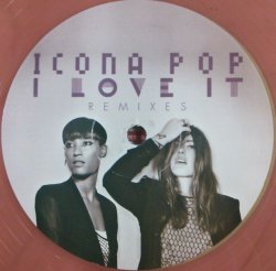 画像1: %%【海2222】 ICONA POP / I LOVE IT (ICONALOVE001) ラスト1枚　完売