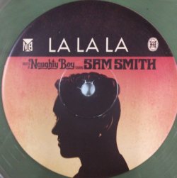 画像1: % NAUGHTY BOY Featuring SAM SMITH / LA LA LA (NAUGHTYLALA001)　N1