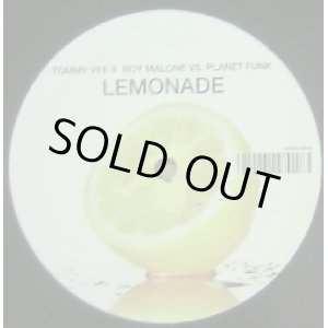 画像: TOMMY VEE & ROY MALONE VS PLANET FUNK / LEMONADE 