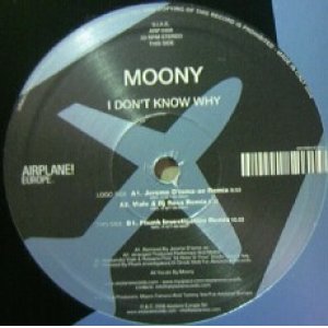 画像: MOONY / I DON'T KNOW WHY (ARP 0408---未確認) 後程 プレミアム　あれば注意