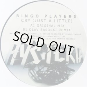 画像: BINGO PLAYERS / CRY (HYSTERIA002) 