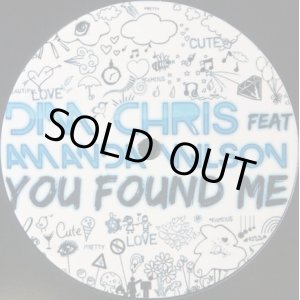 画像: DIM CHRIS FEAT. AMANDA WILSON / YOU FOUND ME REMIXES (DIMCHRIS1) 