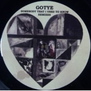 画像: %% GOTYE / SOMEBODY THAT I USED TO KNOW (GOTYESOME001) Y? 在庫未確認