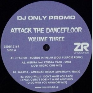 画像: $ V.A. / ATTACK THE DANCEFLOOR VOLUME THREE (ZEDD12169) NNN194-1-1