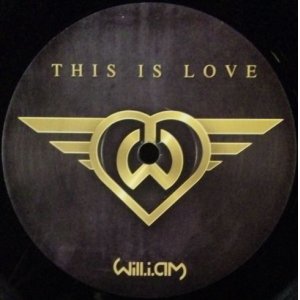 画像: 【海未登録】 Will.i.am / This Is Love (Willilove001) 