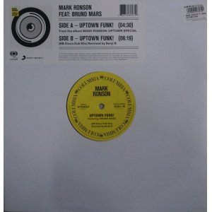 画像: $ Mark Ronson Feat. Bruno Mars / Uptown Funk (888750695710) NNN20-1-1+1 後程済