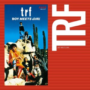 画像: $ TRF - BOY MEETS GIRL (RADIO ON AIR MIX) / Overnight Sensation 〜時代はあなたに委ねてる〜(Original Mix) 7inh (AQJH77519) AQJH-77519 N2 