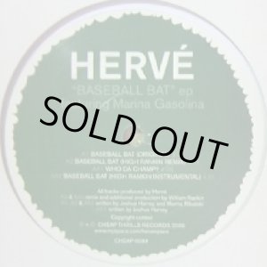 画像: HERVE FEAT. MARINA GASOLINA / BASEBALL BAT EP 