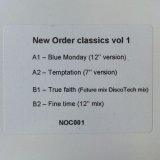 画像: NEW ORDER / NEW ORDER CLASSICS VOL.1 (NOC001) 
