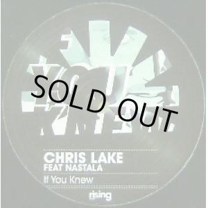 画像: CHRIS LAKE / IF YOU KNEW PART 1完売