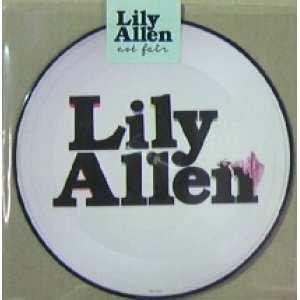 画像: $ LILY ALLEN / NOT FAIR (REG 153) 7INCH Picture (UK) YYS188-1-1+1