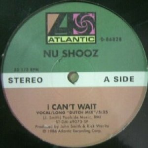 画像: NU SHOOZ / I CAN'T WAIT