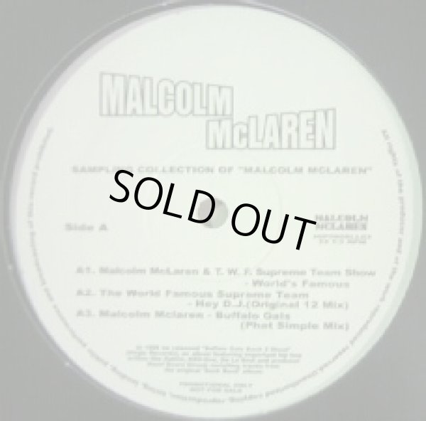 画像1: MALCOLM MCLAREN /SAMPLING COLLECTION OF WORLD'S FAMOUS (HIP0908LL03) 完売