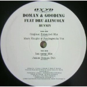 画像: DOMAN & GOODING FEAT. DRU & LINCOLN / RUNNIN (ITALY)