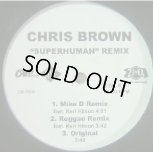 画像: CHRIS BROWN / SUPERHUMAN REMIX 