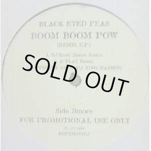 画像: BLACK EYED PEAS / BOOM BOOM POW (Dance Remixes)