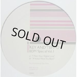 画像: KEY AND TEMPO / BDM Special Vol.1