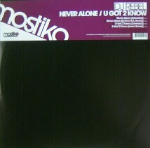 画像1: DJ REBEL / NEVER ALONE - U GOT 2 KNOW -