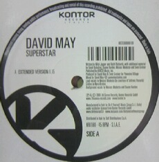 画像1: DAVID MAY / SUPERSTAR (ITALY)