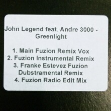 画像1: JOHN LEGEND FEAT. ANDRE 3000 / GREENLIGHT ★