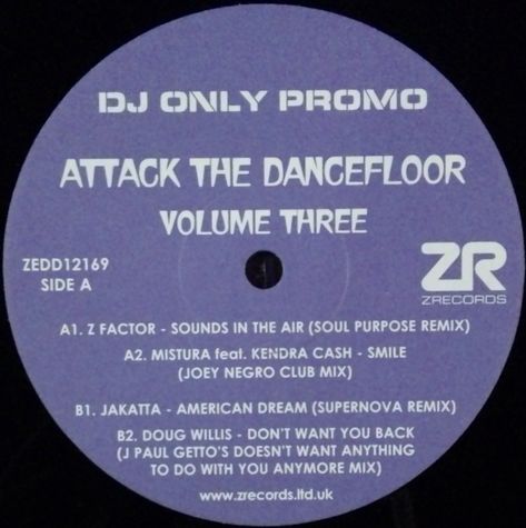 画像1: $ V.A. / ATTACK THE DANCEFLOOR VOLUME THREE (ZEDD12169) NNN194-1-1