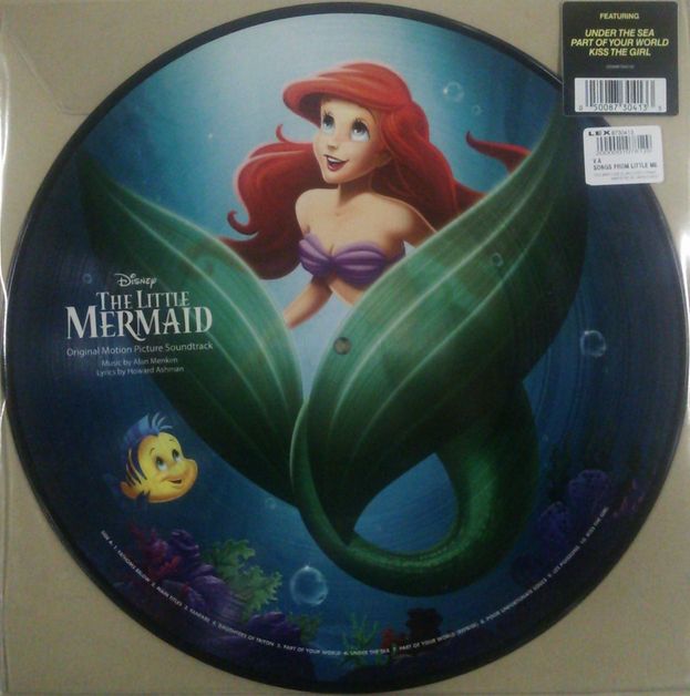 画像1: 【海2222】 $$ V.A. / Songs From Little Mermaid (Picture) LP 00050087304133 N156-1-1