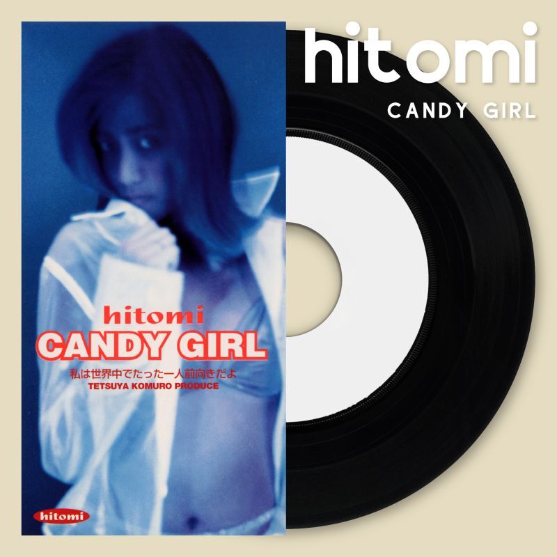 画像1: $ ヒトミ hitomi / CANDY GIRL(ORIGINAL MIX) / by myself (AQJH77511) 7inh (AQJH-77511) N1 後程済