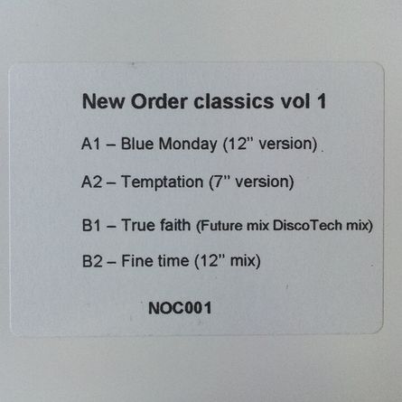 画像1: NEW ORDER / NEW ORDER CLASSICS VOL.1 (NOC001) 