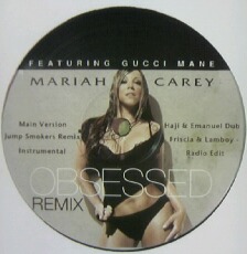 画像1: $ Mariah Carey Featuring Gucci Mane – Obsessed (Remix) UK (OBSESSED) Y3+1