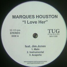 画像1: MARQUES HOUSTON FEAT. JIM JONES / I LOVE HER 