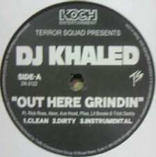 画像1: DJ KHALED / OUT HERE GRINDIN 