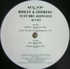 画像1: DOMAN & GOODING FEAT. DRU & LINCOLN / RUNNIN (ITALY)