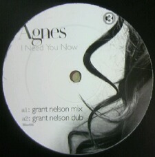 画像1: AGNES / I NEED YOU NOW