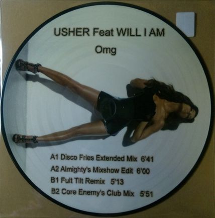 画像1: Usher Ft. Will I Am / Omg (Remixes) HOLLYWOOD1